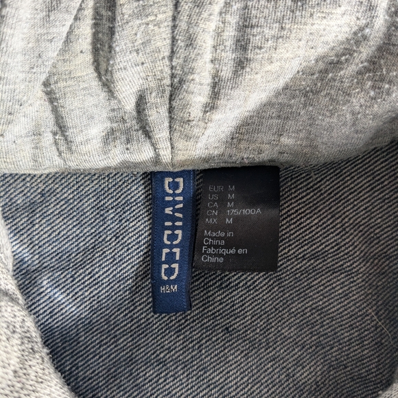 H&M half-denim jacket (M) - Picture 6 of 6
